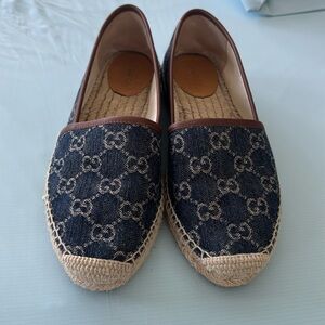 Worn once for 2 hrs, Gucci Espadrilles